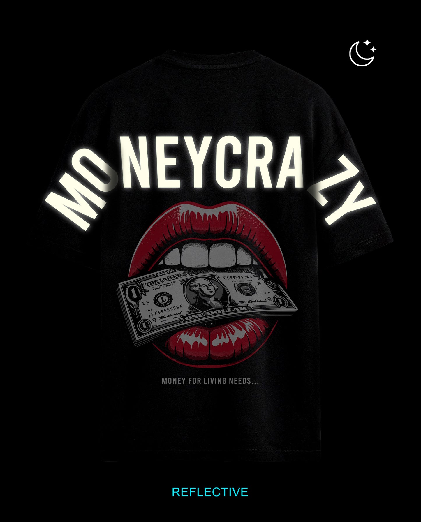 Money Crazy - Premium Men Oversized Tees