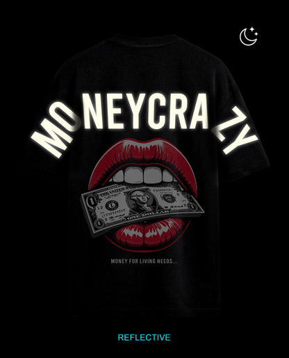 Money Crazy - Premium Men Oversized Tees