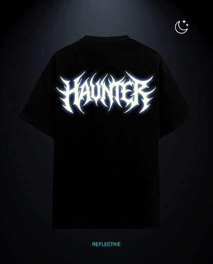 Haunted House - Premium Men Oversized Tees