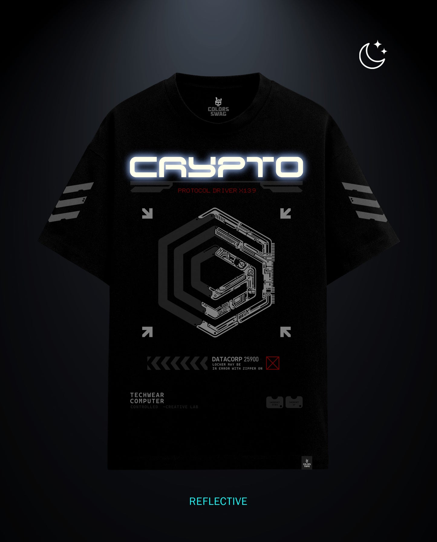 Crypto - Premium Men Oversized Tees
