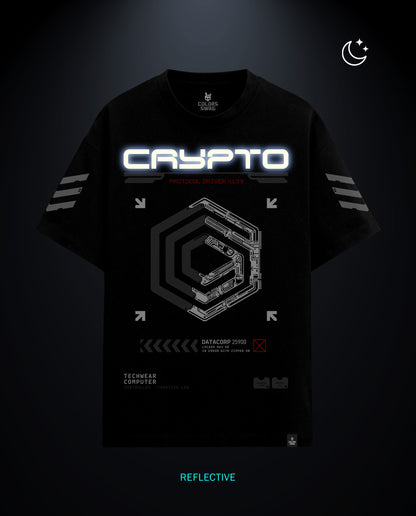 Crypto - Premium Men Oversized Tees