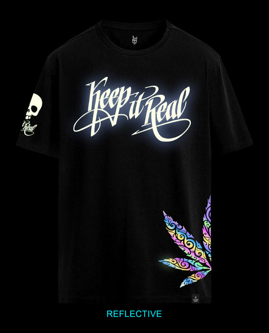 Reflect Dope Leaf - Men Regular Fit Tees