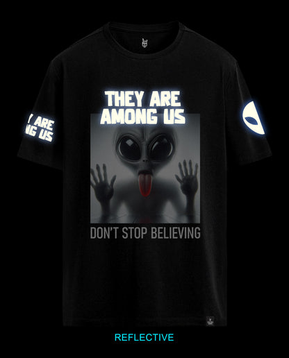 They are among - Premium Men Plus Size Fit Tees