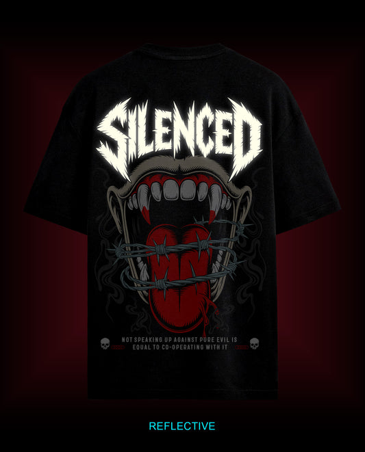 Silenced - Premium Men Oversized Tees