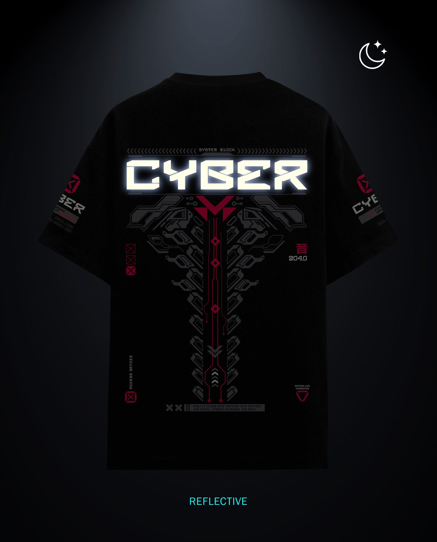 Cyber - Premium Men Oversized Tees