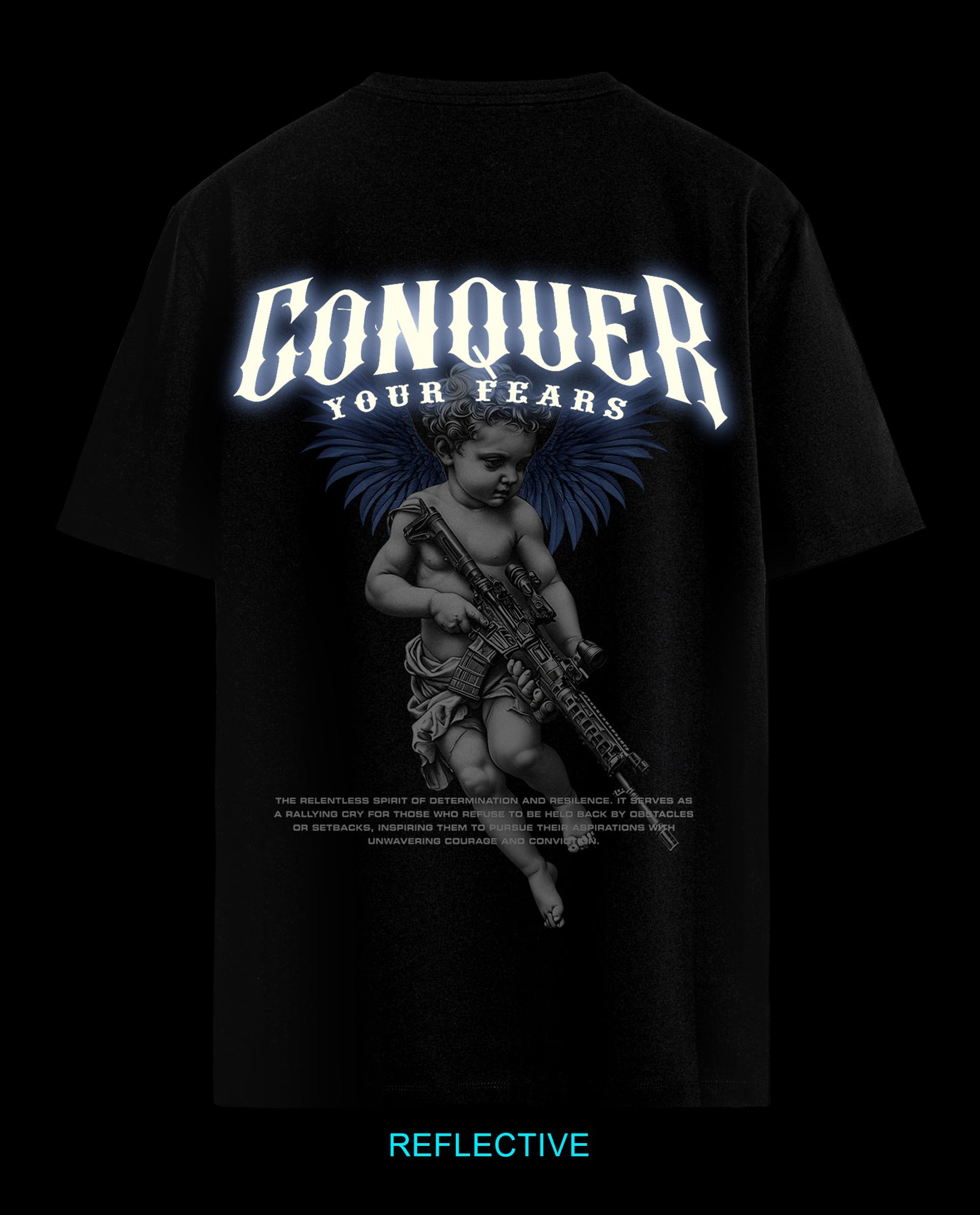 Reflect Conquer  - Men Regular Fit Tees