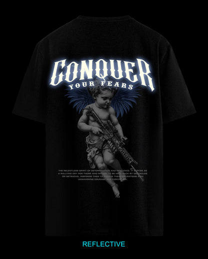 Reflect Conquer  - Men Regular Fit Tees