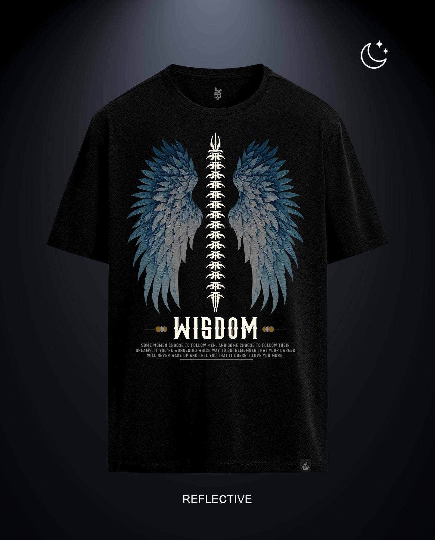 Reflect Wisdom  - Men Regular Fit Tees