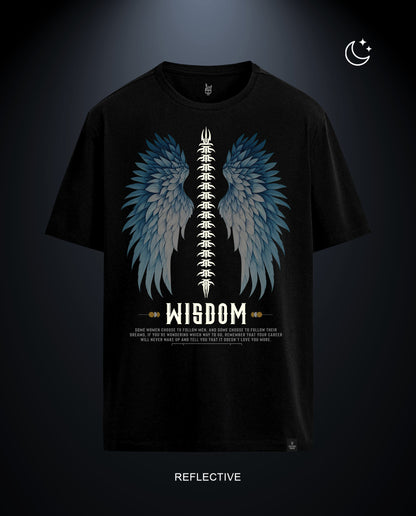 Reflect Wisdom  - Men Regular Fit Tees