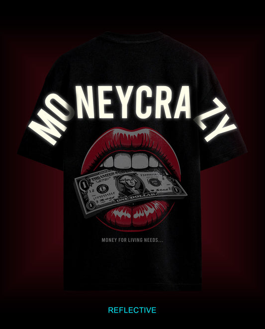 Money Crazy - Premium Men Oversized Tees
