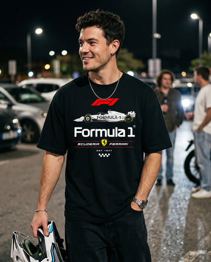Ferrari Formula – Premium Racing Regular Fit T-Shirt