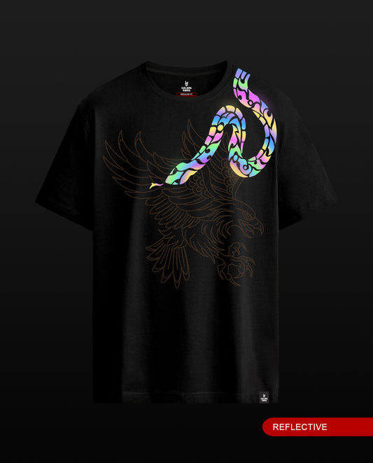 Reflect Snake - Men Regular Fit Tees