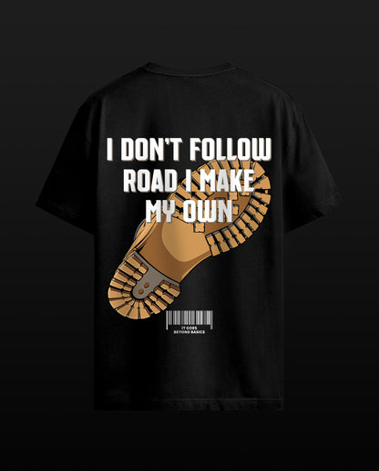 I Don't follow the road - Men Regular Fit Tees