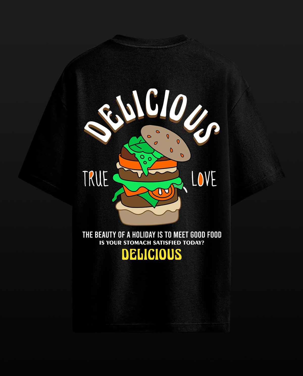 Delicious - Classic Women Oversized Tees