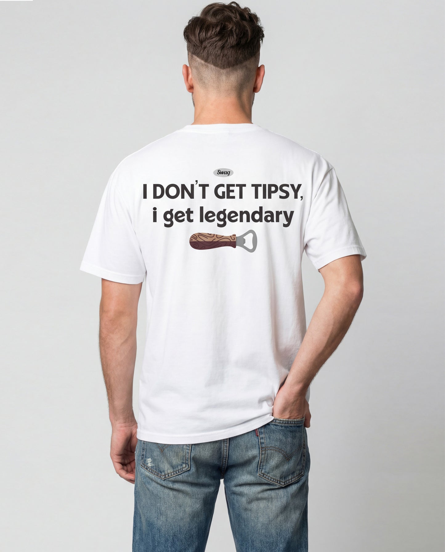 I Dont get Tipsy - Graphic Tees