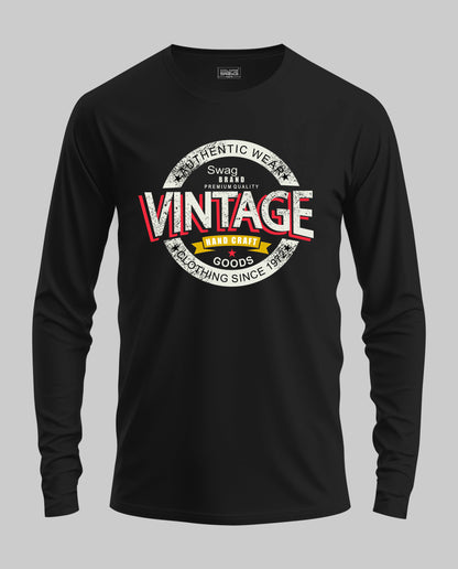 Vintage swag Full Sleeve T-Shirt