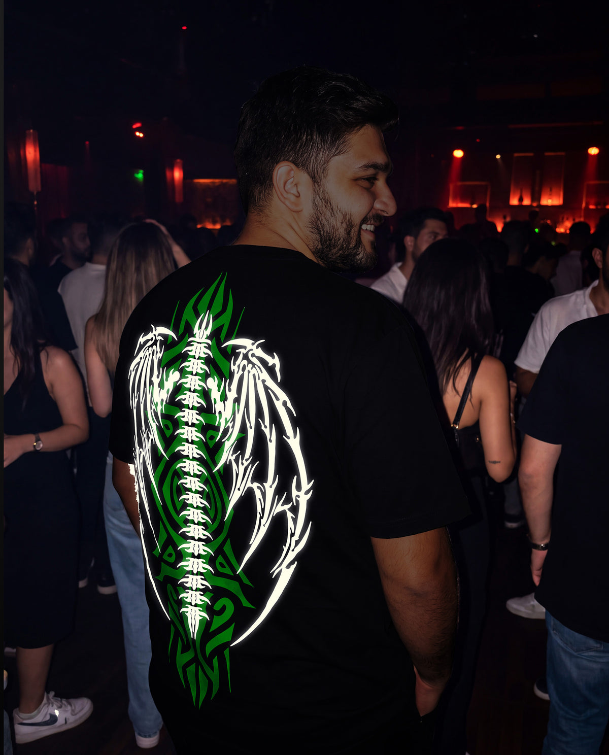 Reflect The Bone - Men Regular Fit Tees