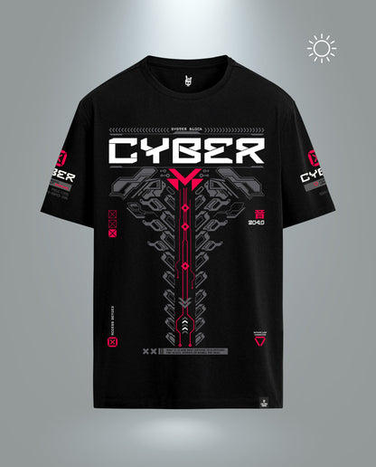 Reflect Cyber - Men Regular Fit Tees