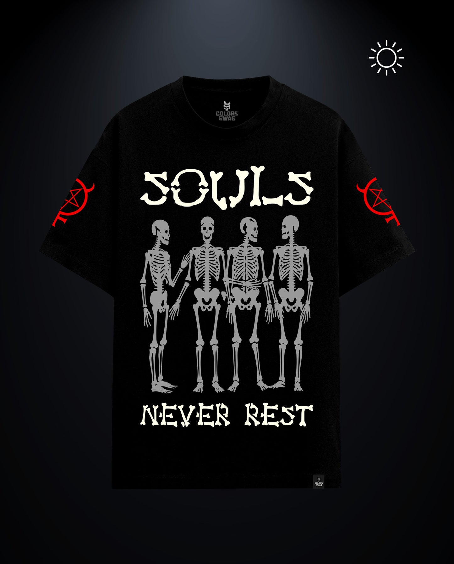 Soul Never Rest - Premium Men Oversized Tees