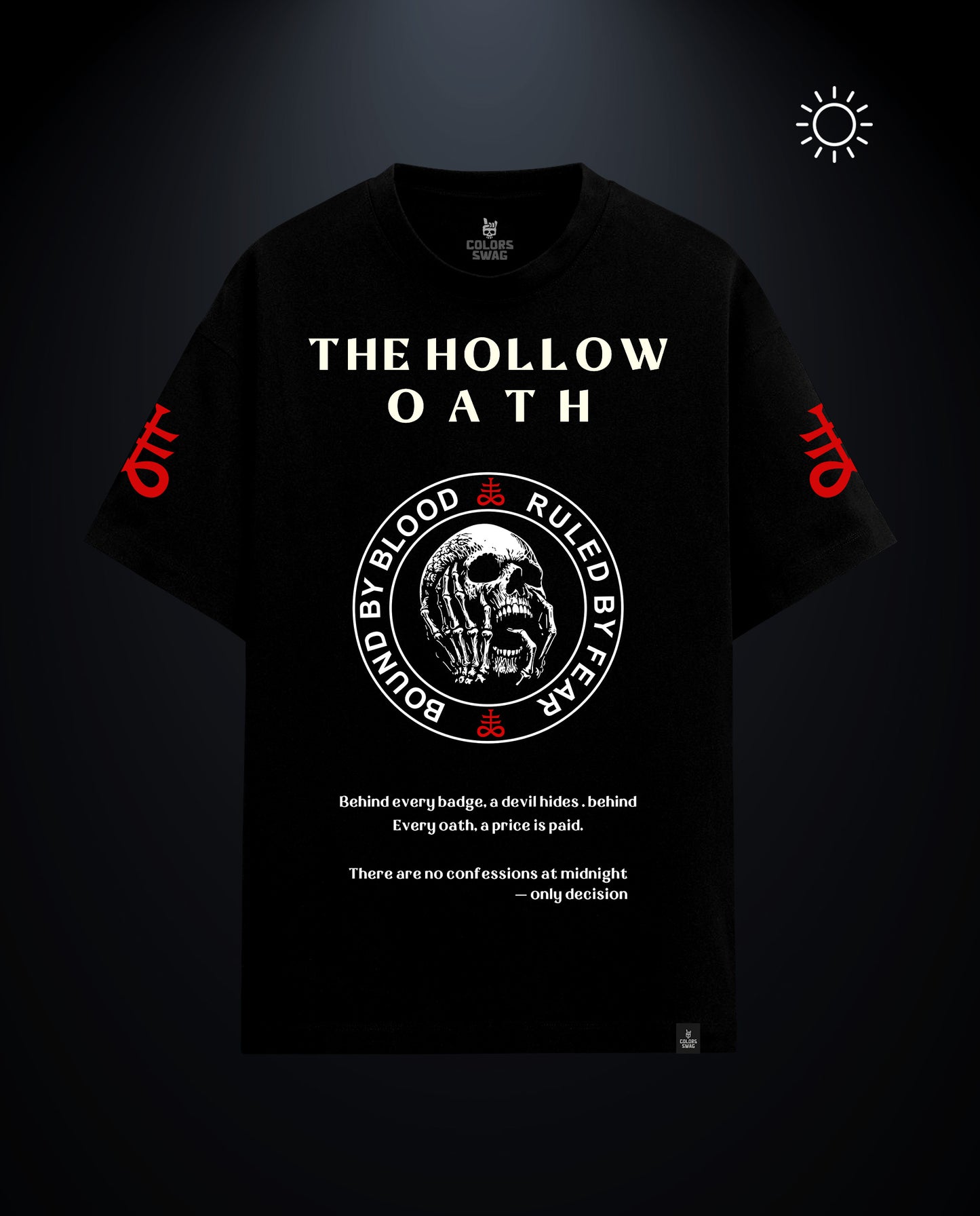 The Hallow - Premium Men Oversized Tees