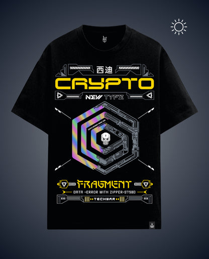 Crypto - Premium Men Oversized Tees