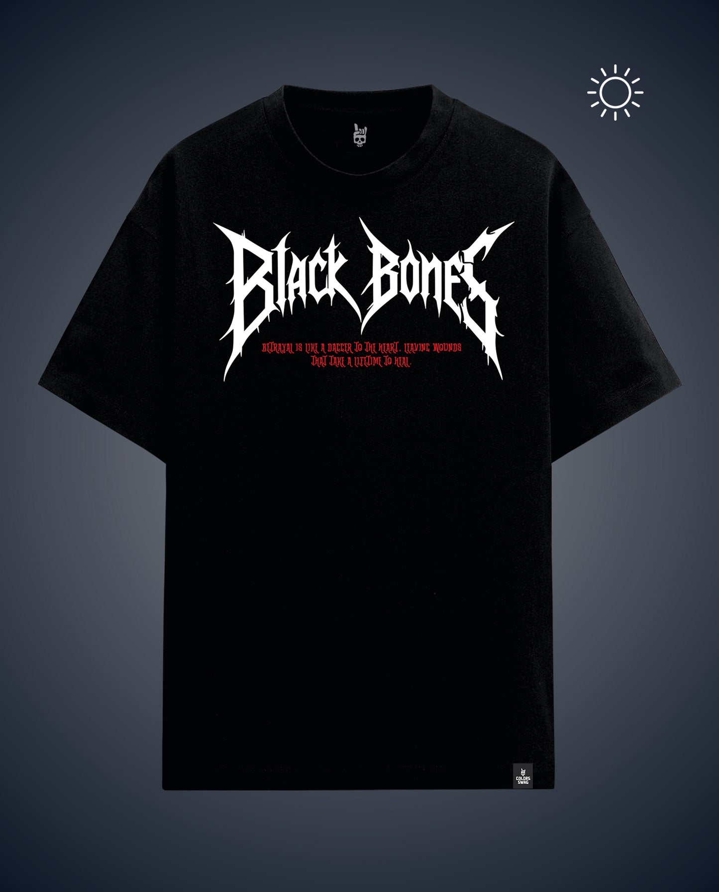 Black Bone - Premium Men Oversized Tees
