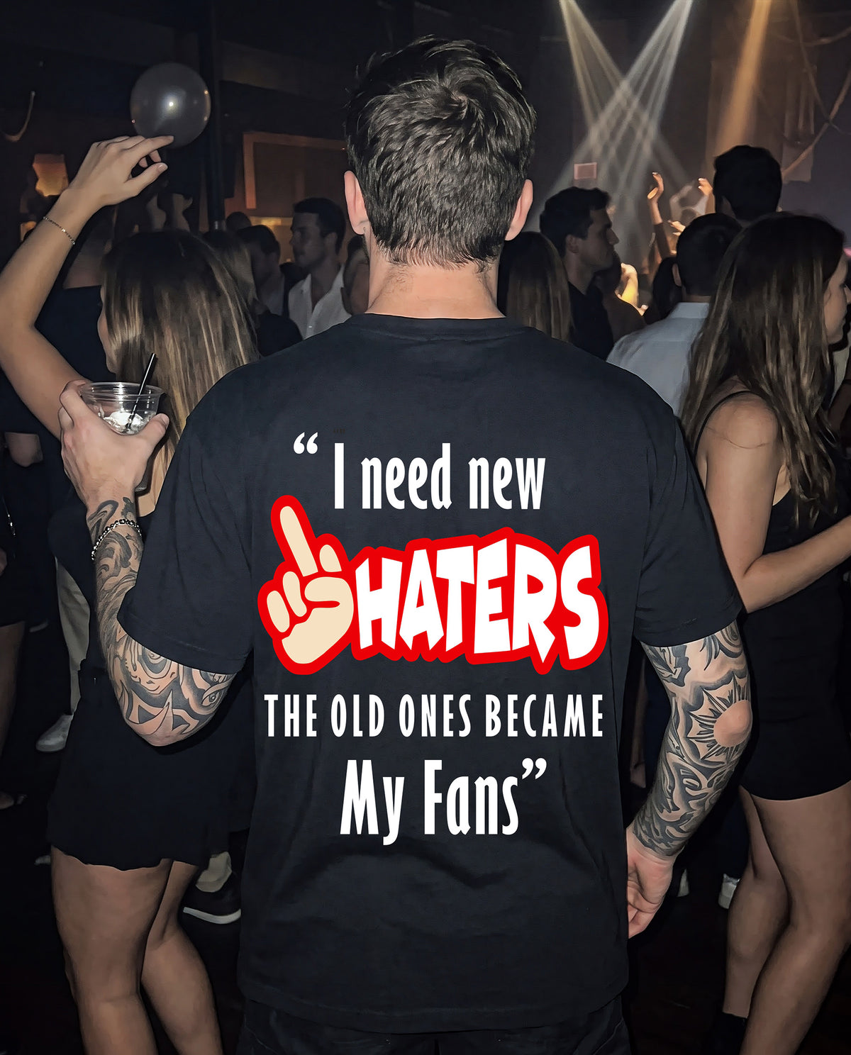 Haters - Men Regular Fit Tees