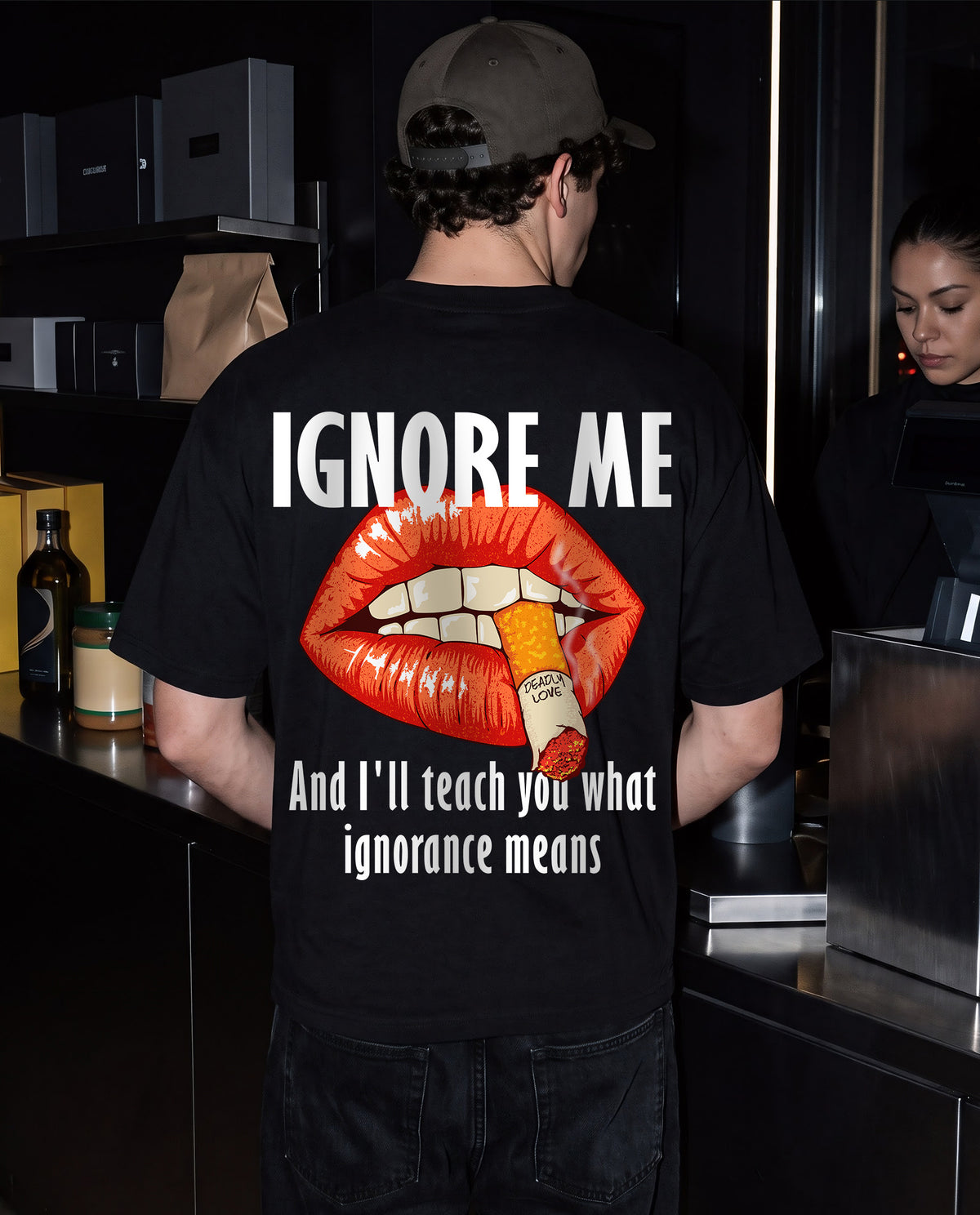 Ignore Me - Men Regular Fit Tees