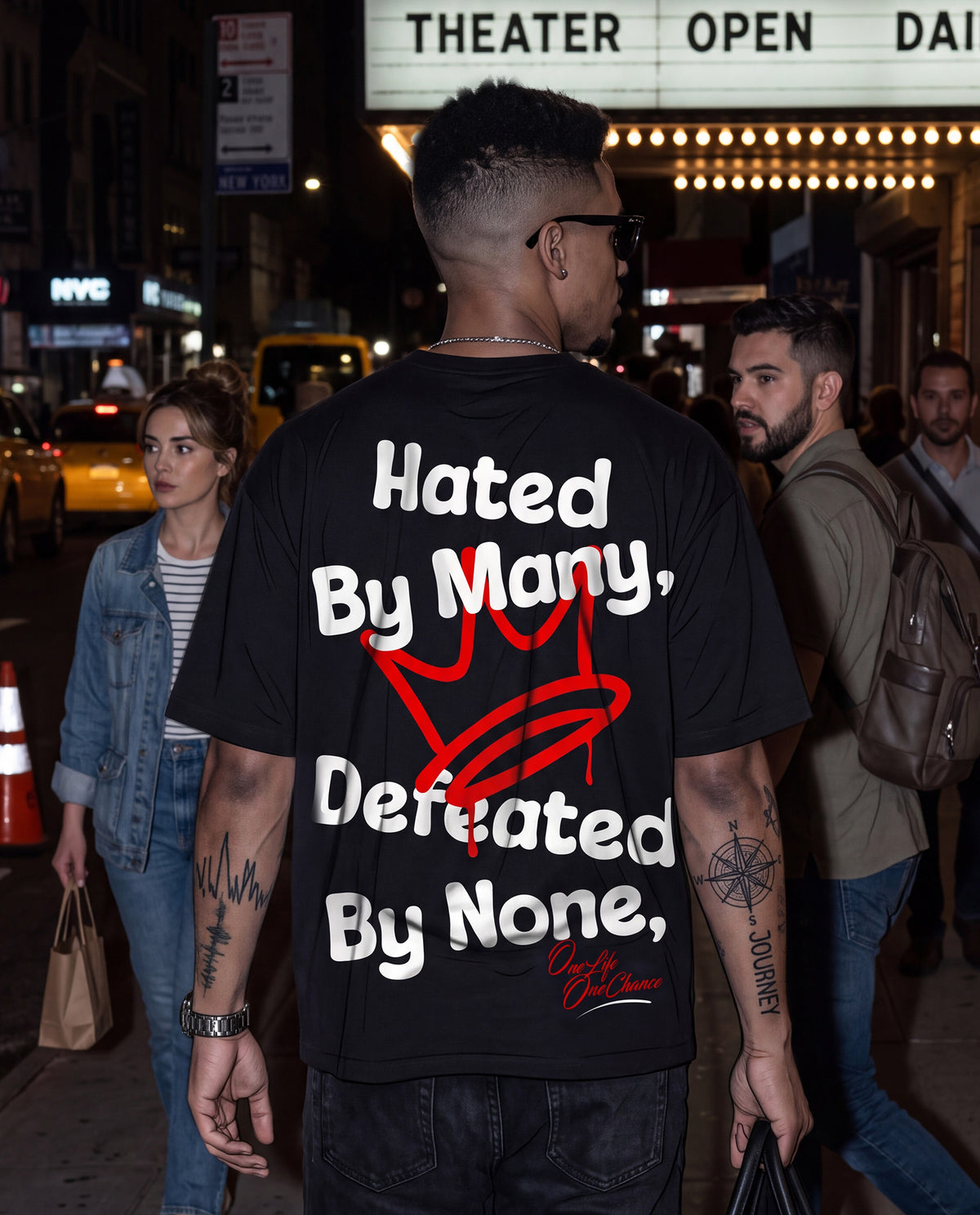 Hated by many - Men Regular Fit Tees