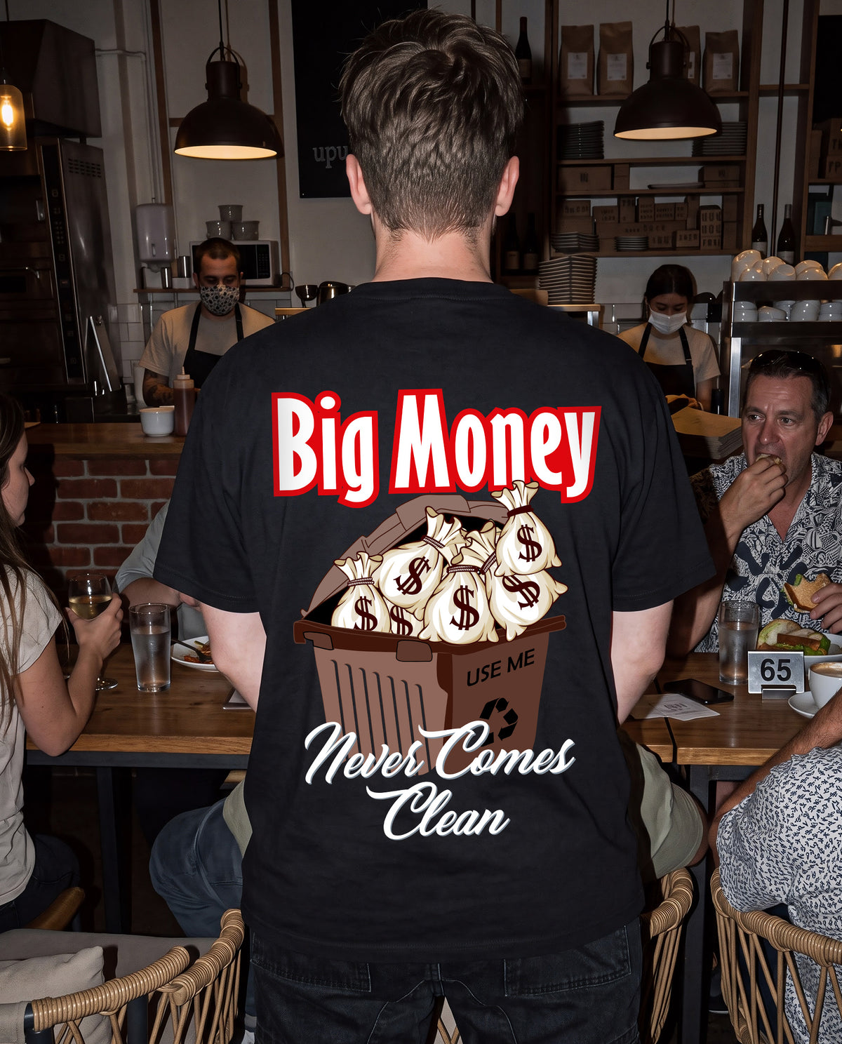 Money - Men Regular Fit Tees