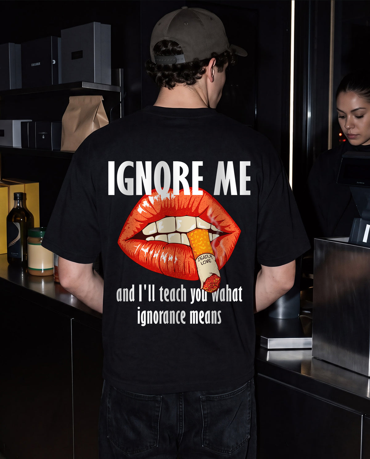 Ignore Me - Men Regular Fit Tees
