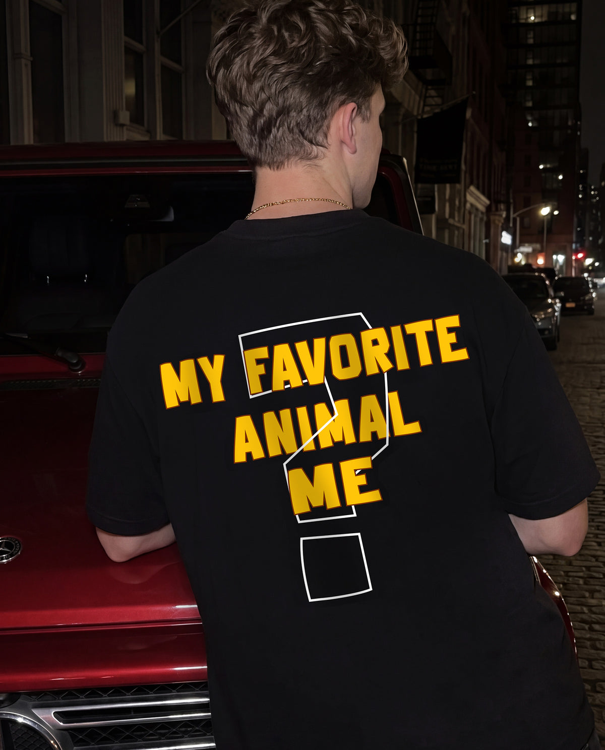 My Favorite Animal - Men Regular Fit Tees