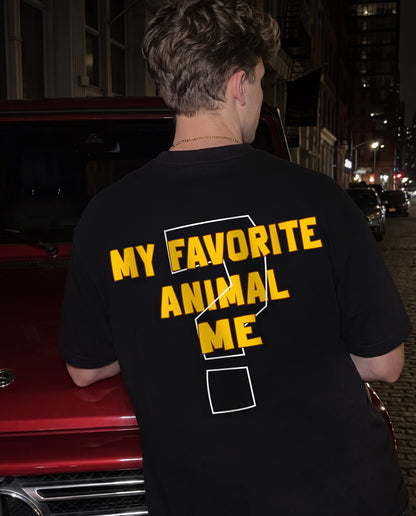 My Favorite Animal - Men Regular Fit Tees