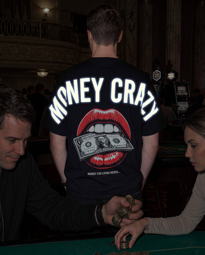 Money Crazy - Premium Men Oversized Tees