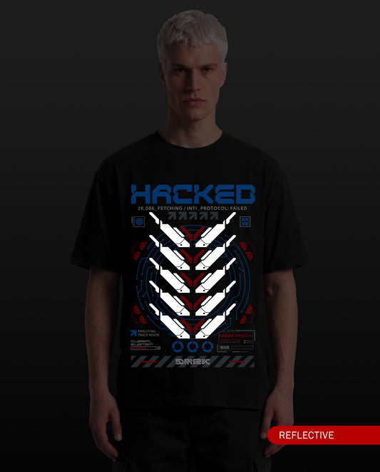 Hacked - Men Regular Fit Tees