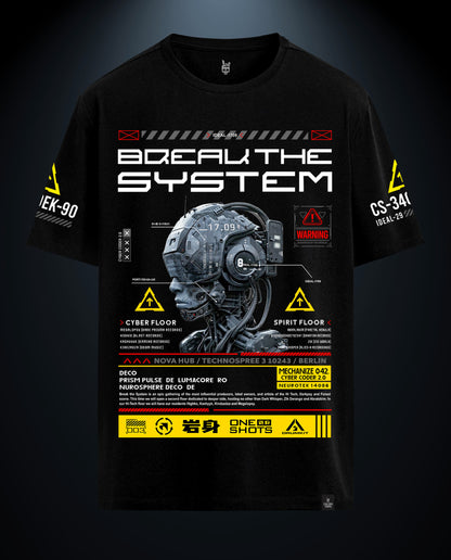 Reflect Break the system - Men Regular Fit Tee